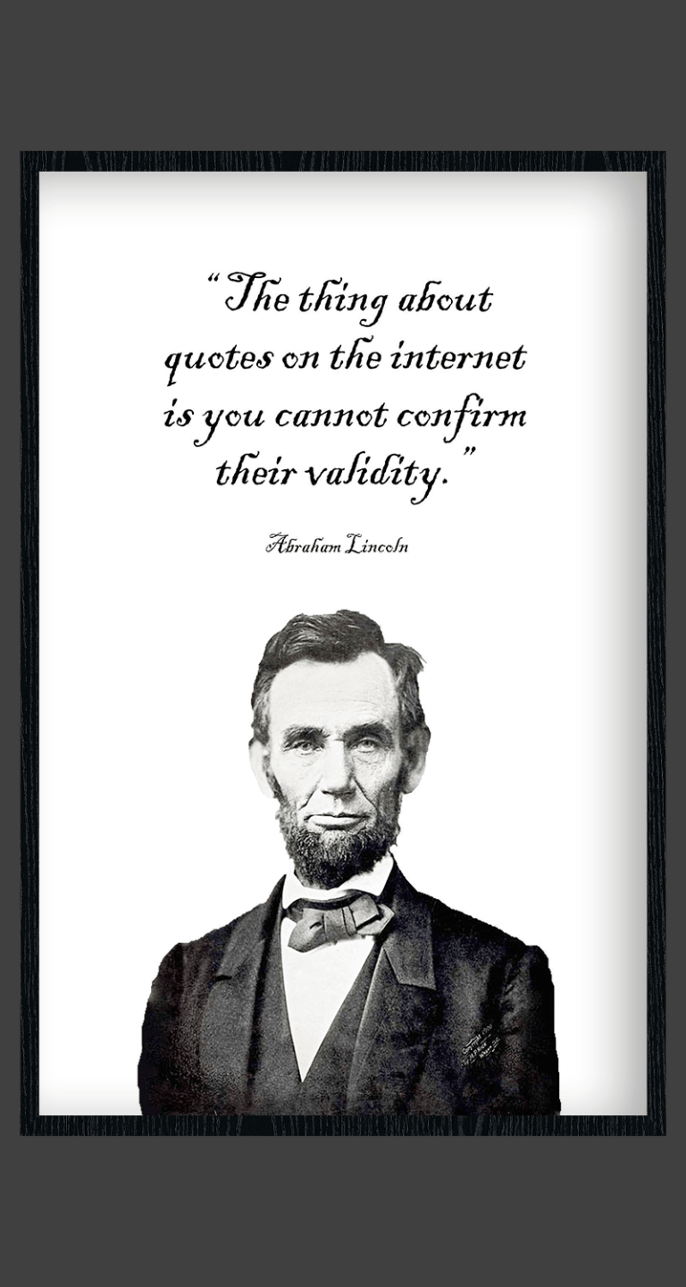 Quotes on the internet